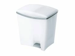 Coupon 👏 KIS Treteimer Duetto - 39/43/39 cm in weiß 🎁