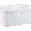 Billig 🧨 Curver Rattan Design Wäschekorb in beige ⌛ -Wäsche & Pflege Verkäufe 4334435 0320125 2 18366692 3