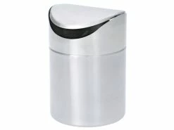 Budget 🥰 Kitchen Basics Tischabfallbehälter in silberfarben ❤️