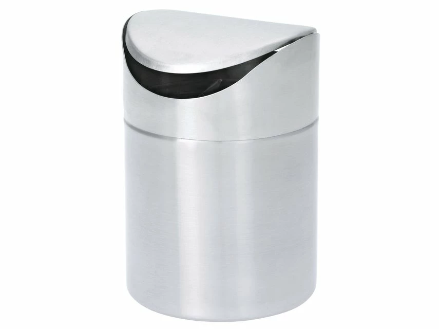 Budget 🥰 Kitchen Basics Tischabfallbehälter in silberfarben ❤️ 3 Budget 🥰 Kitchen Basics Tischabfallbehälter in silberfarben ❤️