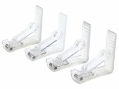 Angebote 🔔 Coronet Tischtuchklammern 4-tlg. in transparent ⌛