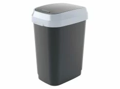 Blitzangebot 😍 KIS Klappdeckeleimer Dual M in schwarz 👏