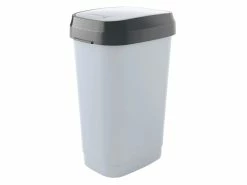 Budget ⌛ KIS Klappdeckeleimer Dual L in grau ✔️