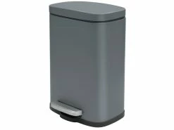 Bester Verkauf 💯 Spirella Mülleimer Akira in grau 🛒