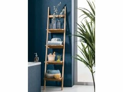 Aktion 🔔 Die grüne Linie Regal Leiter Lina in braun 🎉 -Wäsche & Pflege Verkäufe 6251662 0523370 10 23624449