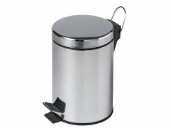 Budget 👍 Vivre Treteimer 3 Liter rund in silberfarben 🔔