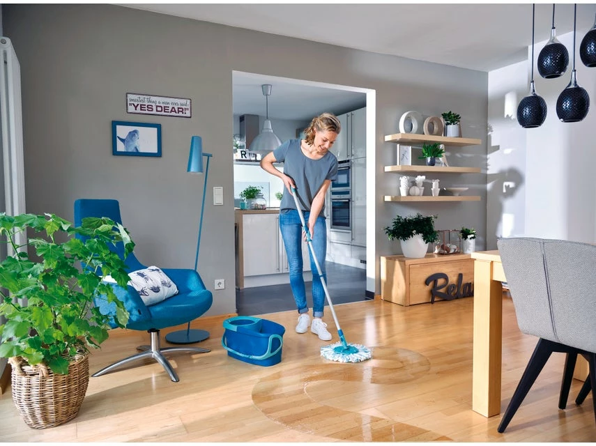 Am billigsten 🎁 Leifheit Clean Disc Mop Ergo-Set in mehrfarbig ✔️ 4 Am billigsten 🎁 Leifheit Clean Disc Mop Ergo-Set in mehrfarbig ✔️ – Bild 2