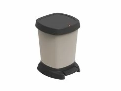 Bestes Angebot 🔔 Rotho Kosmetikeimer Paso 6 Liter in grau 🧨