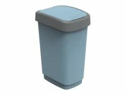 Coupon 🔔 Rotho Swingdeckeleimer Twist - 25/47,6/33,3 cm in blau 😉