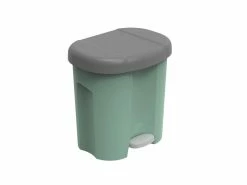 Am billigsten 🛒 Rotho Abfalleimer "Duo" 2x 10 Liter in grün ⌛