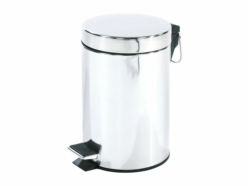 Rabatt 🎉 Vivre Treteimer 12 Liter rund in silberfarben 👏 3 Rabatt 🎉 Vivre Treteimer 12 Liter rund in silberfarben 👏