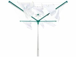 Coupon 👏 Leifheit Wäschespinne Linomatic 500 Deluxe Cover in grün 👍