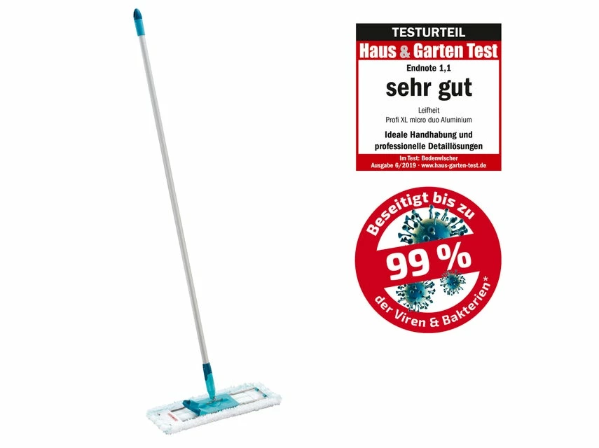 Auslauf ❤️ Leifheit Bodenwischer Profi Micro Duo 42 cm in mehrfarbig 😍 5 Auslauf ❤️ Leifheit Bodenwischer Profi Micro Duo 42 cm in mehrfarbig 😍 – Bild 3