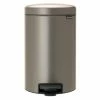 Am billigsten 🤩 Brabantia Treteimer NewIcon 12 Liter in braun ✨