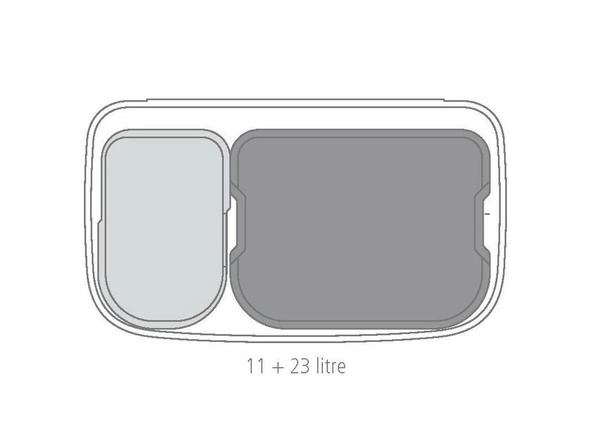 Neu 👍 Brabantia Mülleimer Bo Touch Bin 11 & 23 Liter in weiß 🎉 4 Neu 👍 Brabantia Mülleimer Bo Touch Bin 11 & 23 Liter in weiß 🎉 – Bild 2