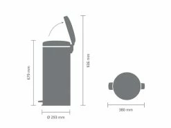 Bestes Angebot ⭐ Brabantia Treteimer NewIcon 30 Liter in schwarz 🥰 -Wäsche & Pflege Verkäufe 6630139 0583920 1 23256680