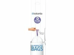 Coupon 🧨 Brabantia PerfectFit Müllbeutel 15 Liter Codierung D in weiß 🧨