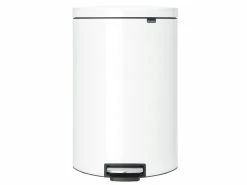 Am billigsten ⌛ Brabantia Treteimer FlatBack+ 40 Liter in weiß 🛒