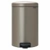 Aktion 🎁 Brabantia Treteimer NewIcon 20 Liter in braun 🌟 -Wäsche & Pflege Verkäufe 6630716 0584234 1 22411392