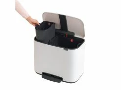 Budget ⌛ Brabantia Treteimer Bo 11 & 23 Liter in weiß 🔔 -Wäsche & Pflege Verkäufe 6630746 0584259 3 23168455 1