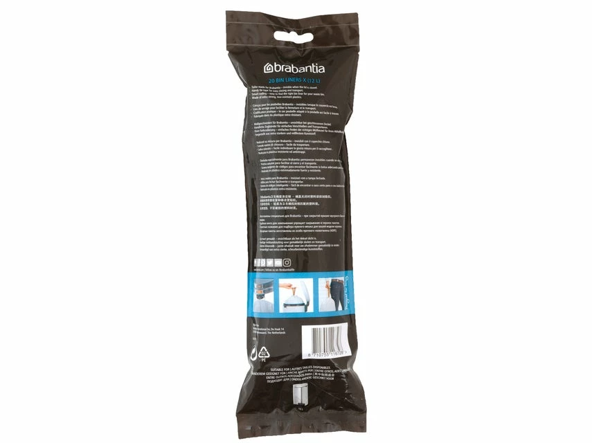 Bester Verkauf 👏 Brabantia PerfectFit Müllbeutel 10-12 Liter Codierung X in weiß 🛒 4 Bester Verkauf 👏 Brabantia PerfectFit Müllbeutel 10-12 Liter Codierung X in weiß 🛒 – Bild 2