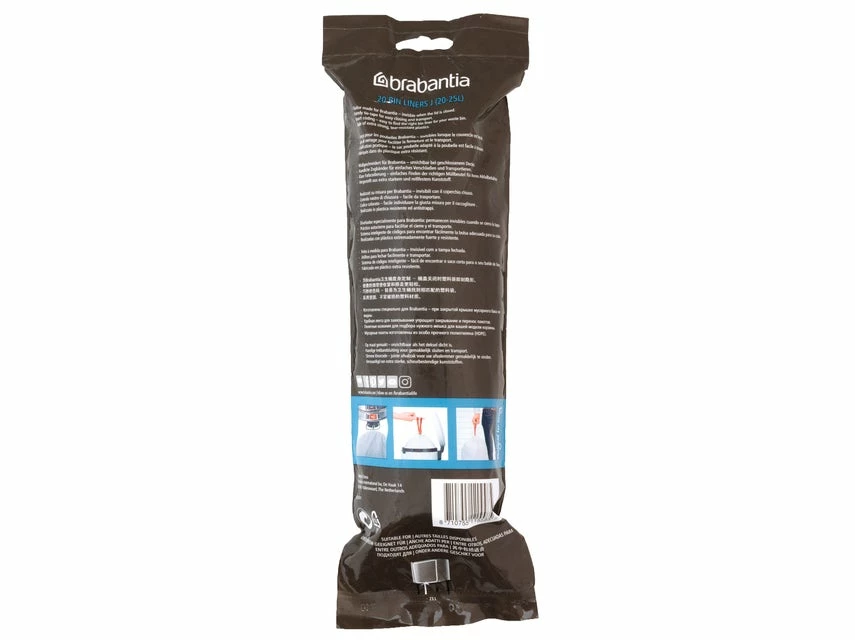 Aktion 😍 Brabantia PerfectFit Müllbeutel 23 Liter Codierung J in weiß 😉 4 Aktion 😍 Brabantia PerfectFit Müllbeutel 23 Liter Codierung J in weiß 😉 – Bild 2