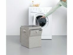Besorgen ✨ Brabantia Wäschebox 35 Liter stapelbar in hellgrau ⌛ -Wäsche & Pflege Verkäufe 6630770 0584285 3 23595400