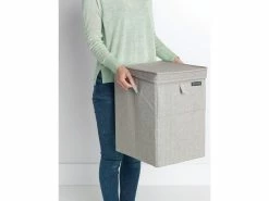 Besorgen ✨ Brabantia Wäschebox 35 Liter stapelbar in hellgrau ⌛ -Wäsche & Pflege Verkäufe 6630773 0584285 6 23595400