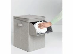 Besorgen ✨ Brabantia Wäschebox 35 Liter stapelbar in hellgrau ⌛ -Wäsche & Pflege Verkäufe 6630774 0584285 7 23595400