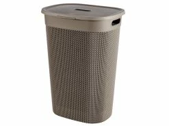 Bestes Angebot 👏 Curver Wäschebox Filo - 35/61/44 cm in beige 💯