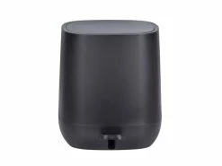 Schlussverkauf 🛒 Wenko Kosmetikeimer Davos - 23/26/27 cm in schwarz 🥰