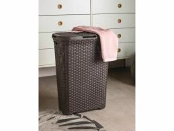 Schlussverkauf 🔥 Curver Wäschetonne Rattan Design in braun ⌛ -Wäsche & Pflege Verkäufe 6788965 0613763 1 19014779