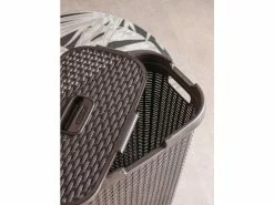 Schlussverkauf 🔥 Curver Wäschetonne Rattan Design in braun ⌛ -Wäsche & Pflege Verkäufe 6788966 0613763 2 19014779
