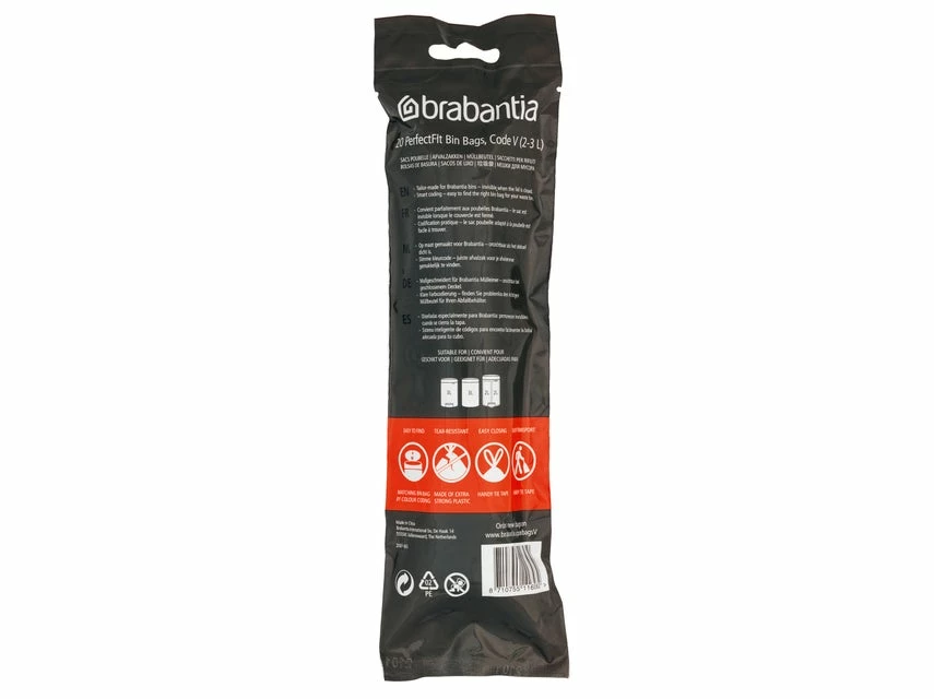 Besorgen ✨ Brabantia Müllbeutel PerfectFit - 3 Liter in weiß ⭐ 6 Besorgen ✨ Brabantia Müllbeutel PerfectFit - 3 Liter in weiß ⭐ – Bild 4