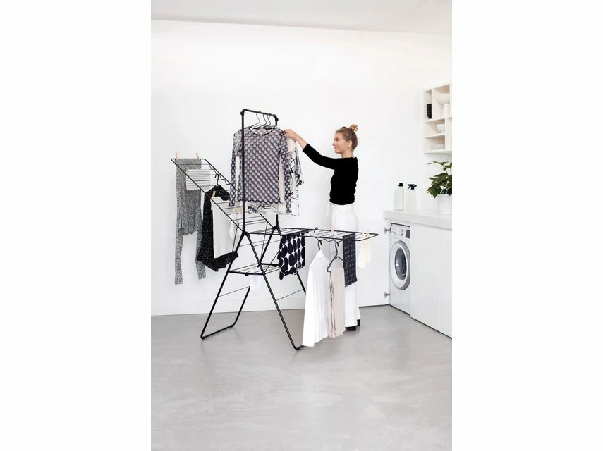 Blitzangebot 👍 Brabantia Trockengestell HangOn - 25m in schwarz ✔️ 7 Blitzangebot 👍 Brabantia Trockengestell HangOn - 25m in schwarz ✔️ – Bild 5