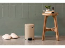 Budget ❤️ Brabantia Treteimer NewIcon 5 Liter in beige 🔔 -Wäsche & Pflege Verkäufe 6921485 0643941 6 24975502
