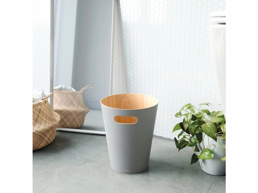 Großhandel ⭐ Umbra Abfalleimer Woodrow in hellgrau 💯 9 Großhandel ⭐ Umbra Abfalleimer Woodrow in hellgrau 💯 – Bild 7
