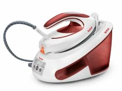 Blitzangebot 👍 Tefal Dampfbügelstation EXPRESS ANTI-CALC SV8030 in rot 👏
