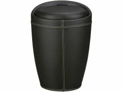 Auslauf ✨ Vivre Wäschebehälter LUCY - 35/35/50cm in schwarz 👏